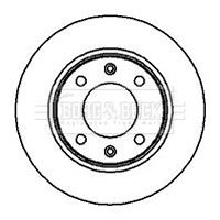 BORG & BECK Piduriketas BBD4249